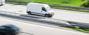 Van On Highway