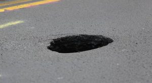 Sinkhole In Aylesbury